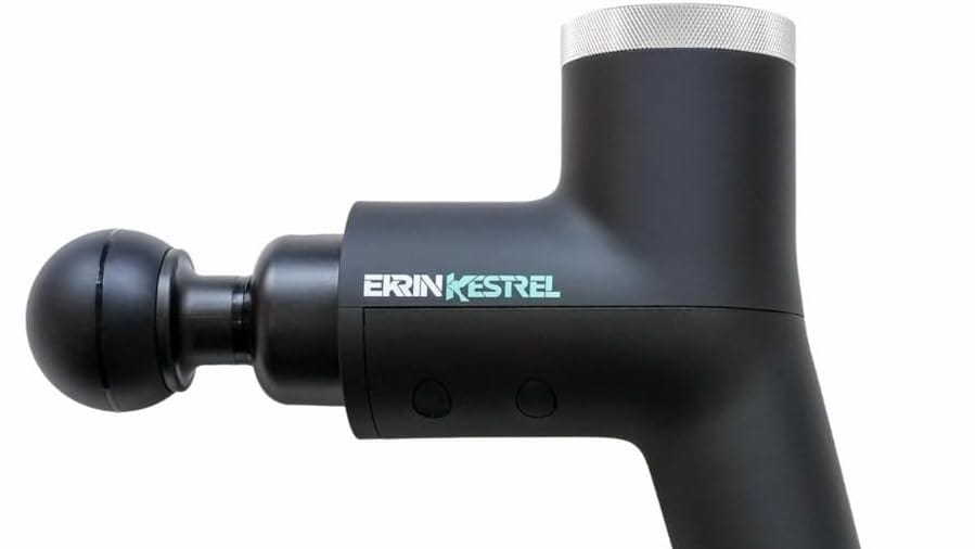 Ekrin kestrel pistola masaje ergonomica quiromotion