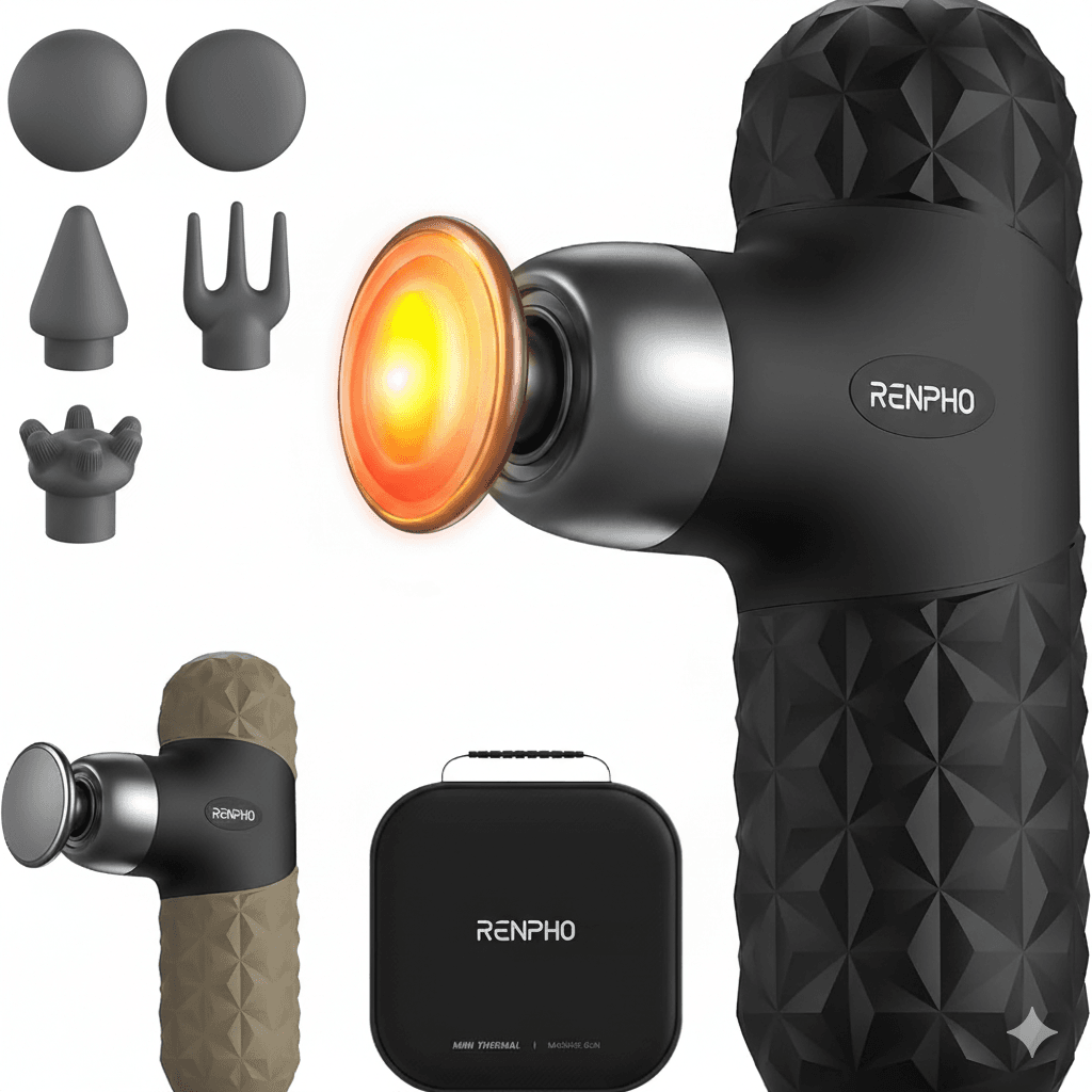 Auditoría técnica de la pistola de masaje Renpho Mini en QuiroMotion